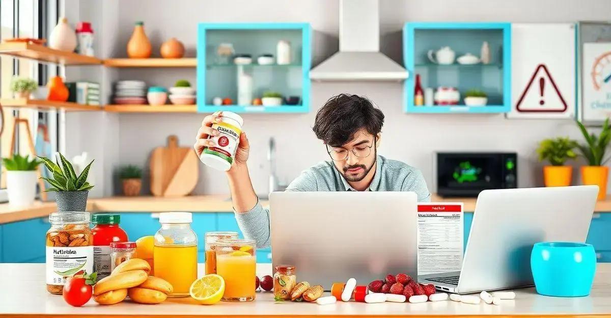 Precauções ao usar suplementos para energia Precauções ao usar suplementos para energia